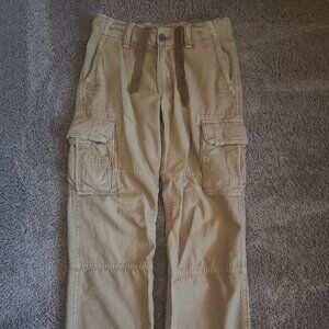 Men's American Eagle AE vintage tan beige cargo pants Y2K grunge 30x32